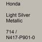 Preview: Honda, Light Silver Metallic, 714 / N417-P901-0.